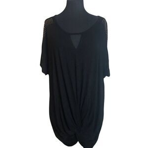 Ashley Stewart Black Blouse